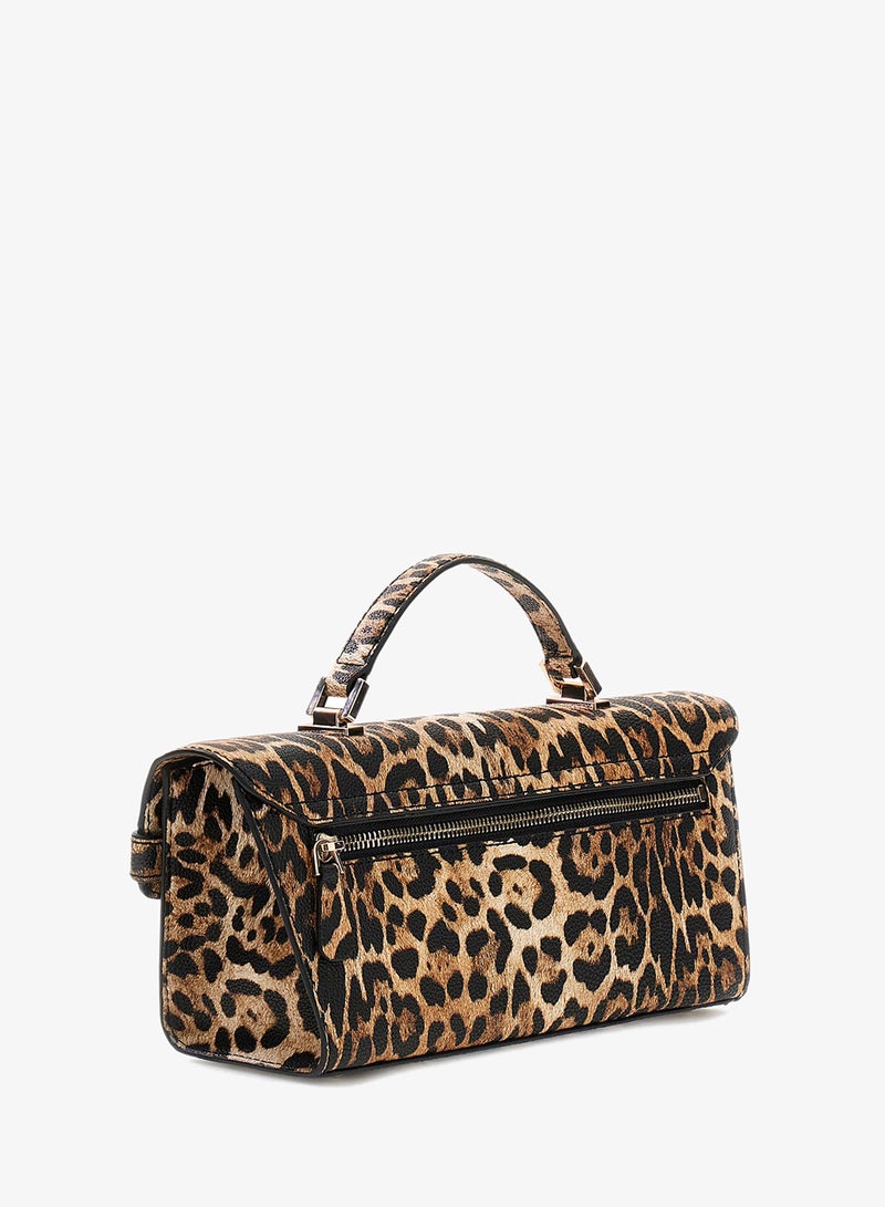 GUESS Cirene Animal Patterned Top Handle Bag - Image 2